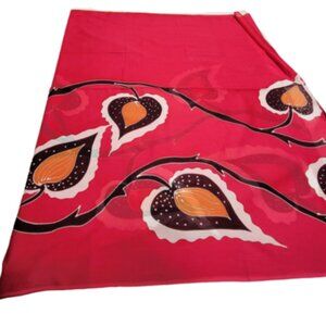 Cover Up Handpainted Cotton Batik Coverups Strapless Dress Wrapskirt Home Accent